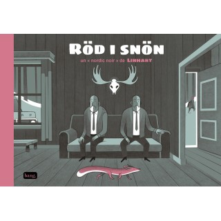 Röd i snön