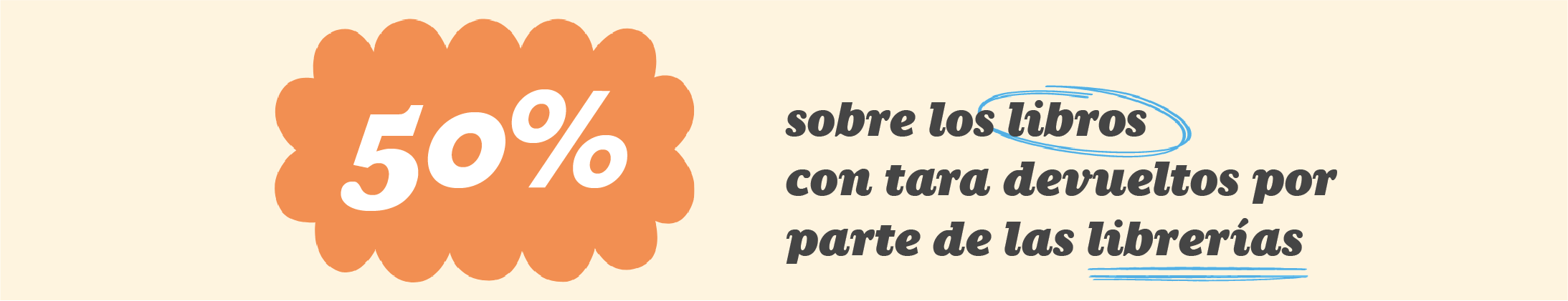 Libros con tara